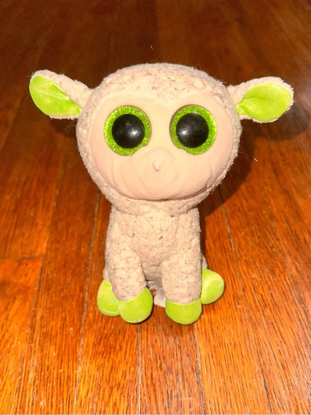 TY Lala Sheep Beanie Boo Stuffed Animal